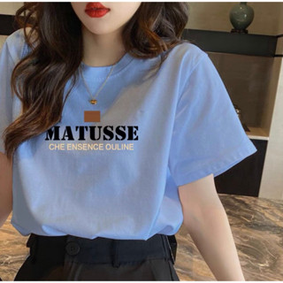 Áo thun phông nữ nam 3158 form rộng dấu quần KONOVA thoáng mát chất liệu cotton 2 chiều in chữ MATISSE