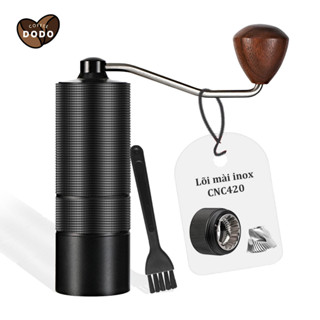 Máy xay cà phê cầm tay Lưỡi thép không gỉ Máy xay cafe cầm tay Cối xay cà phê cầm tay Máy xay cà phê bằng tay DODO