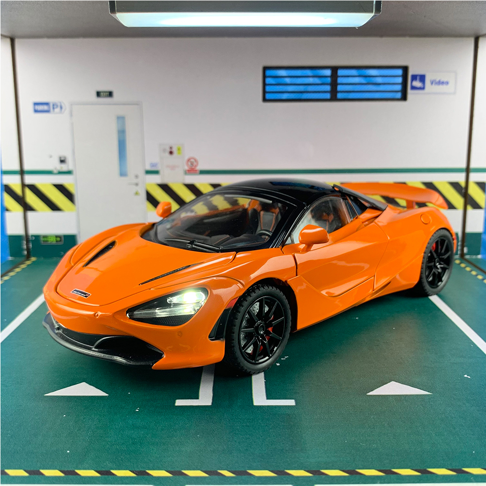 Mô hình xe Mclaren 720s Spider tỉ lệ 1:24 CHEZHI mẫu mới