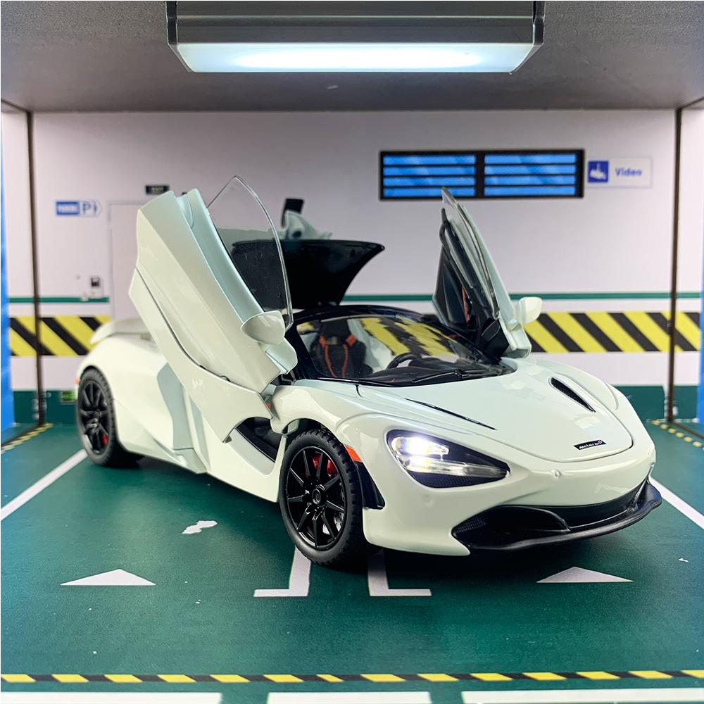 Mô hình xe Mclaren 720s Spider tỉ lệ 1:24 CHEZHI mẫu mới