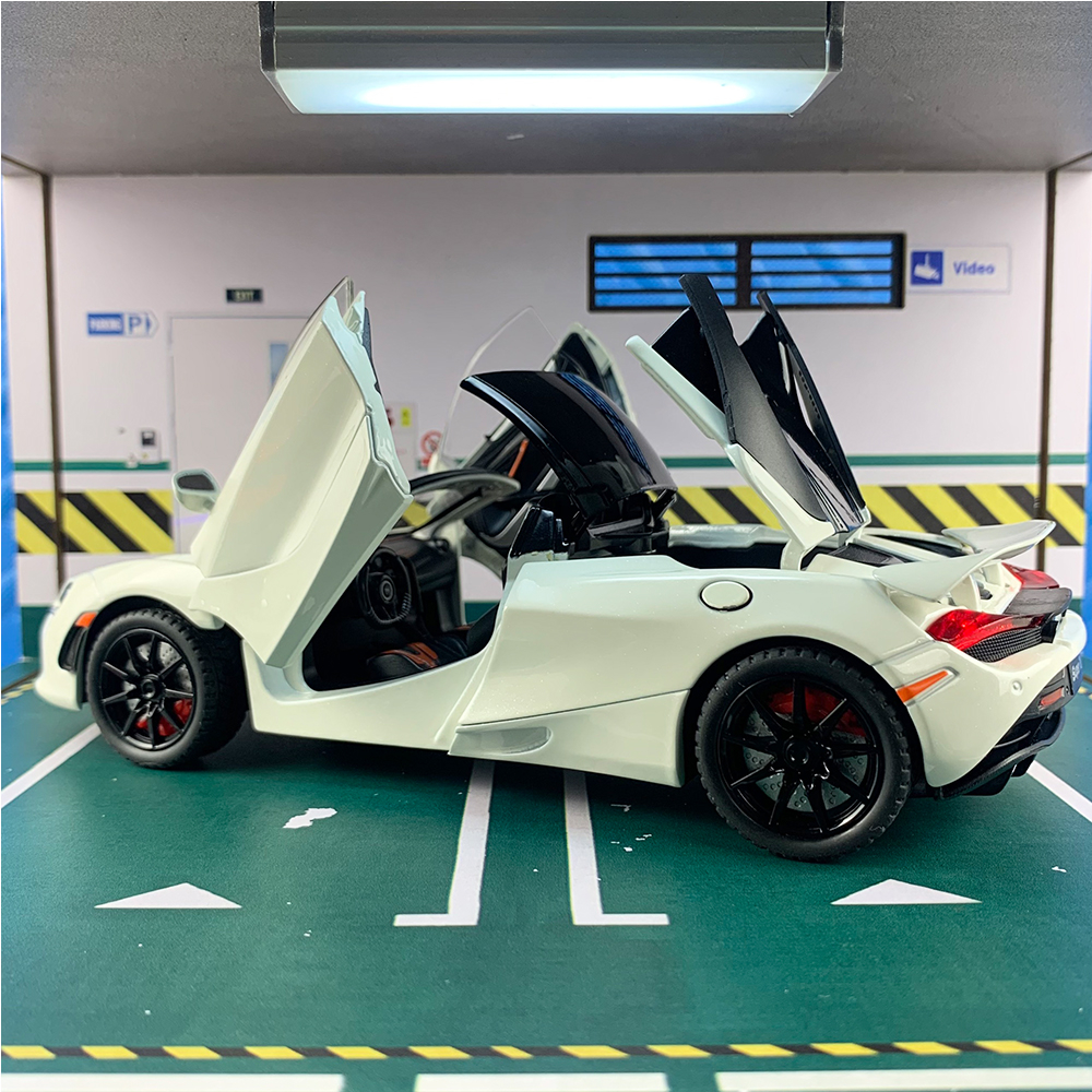 Mô hình xe Mclaren 720s Spider tỉ lệ 1:24 CHEZHI mẫu mới