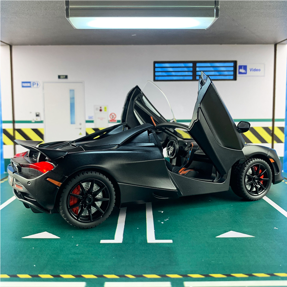 Mô hình xe Mclaren 720s Spider tỉ lệ 1:24 CHEZHI mẫu mới