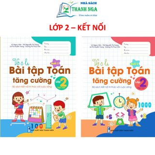 Sách - Vở ô li Bài Tập Toán Tăng Cường Lớp 2 - Kết Nối