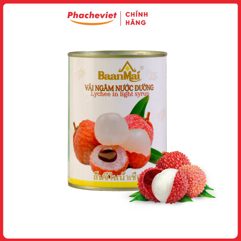 Vải Ngâm Nước Đường Đủ Loại 560G