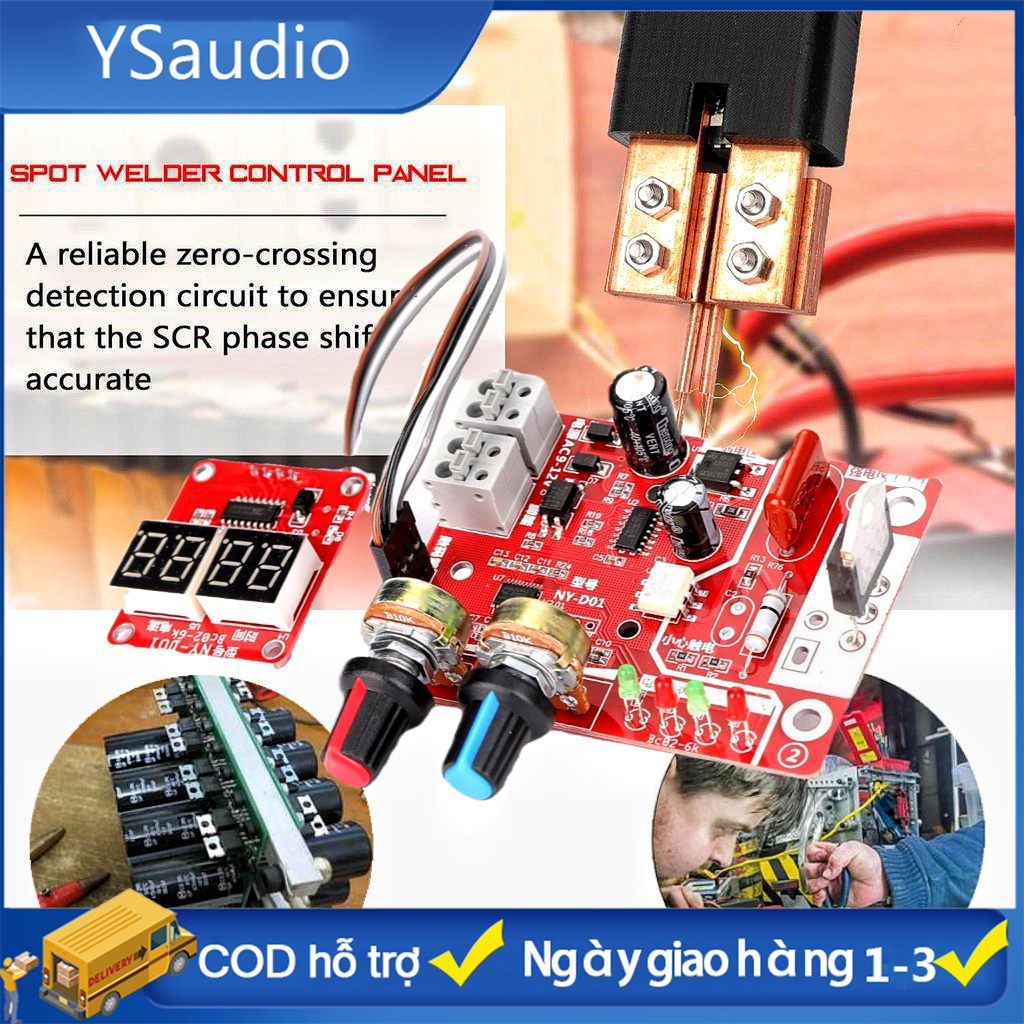 100A Bảng Điều Khiển Hàn Điện Tử NY-D01 máy hàn điểm