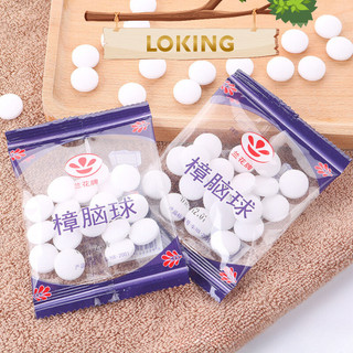 Viên long não băng phiến đuổi gián khử mùi tủ quần áo giày dép - LOKING