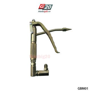 Tay bơm mỡ, súng bơm mỡ bò bằng khí nén GBM01