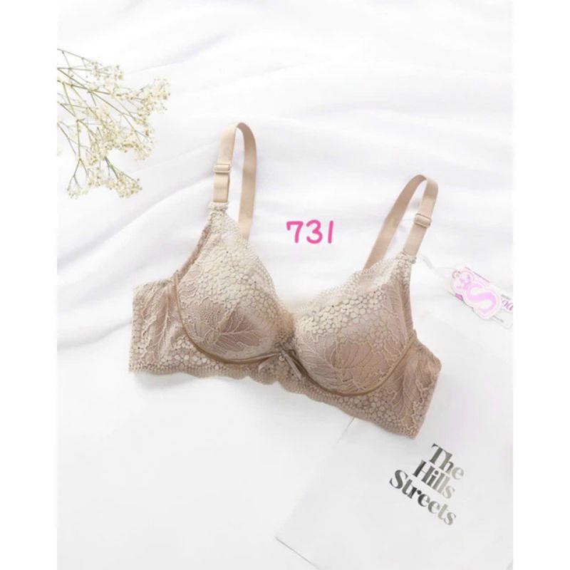 ÁO LÓT THÁI REN ĐỆM NGỰC 2,5CM KHÔNG GỌNG TẠO KHE HOÀN HẢO