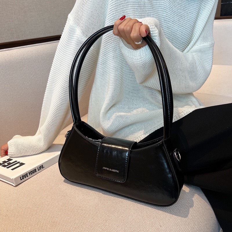 Túi đeo vai nữ chất da mềm phong cách thời trang mã t116