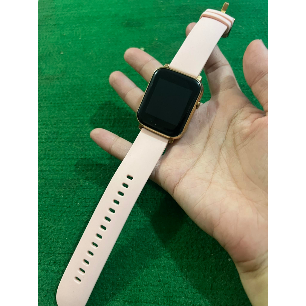 Đồng Hồ Thông Minh BeU-B1 Màu Đen Hồng Theo Dõi Sức Khoẻ Không Kèm Sạc