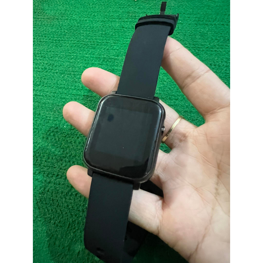 Đồng Hồ Thông Minh BeU-B1 Màu Đen Hồng Theo Dõi Sức Khoẻ Không Kèm Sạc