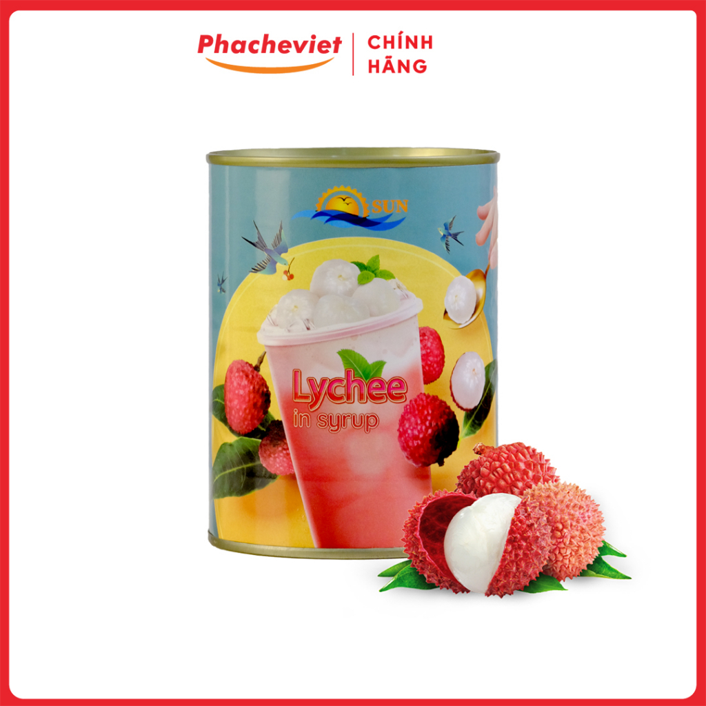 Vải Ngâm Nước Đường Đủ Loại 560G