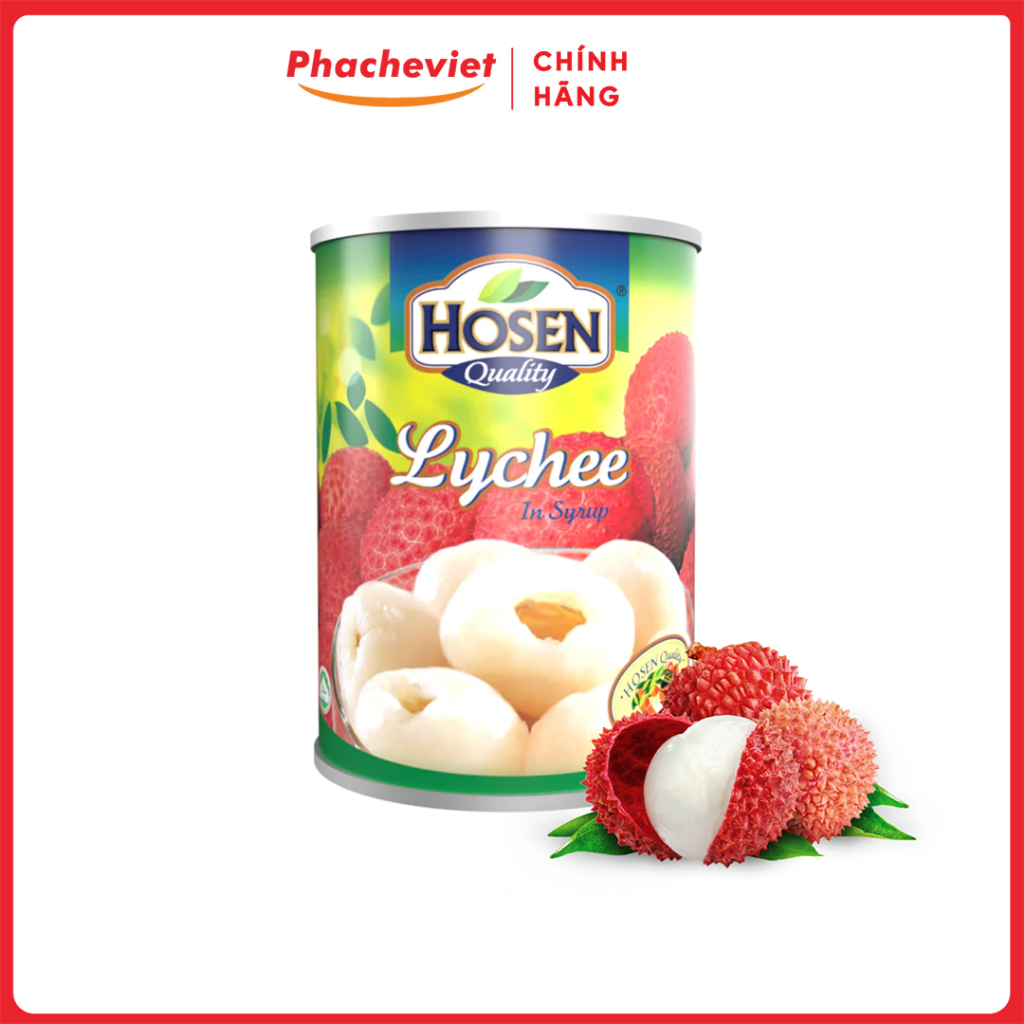 Vải Ngâm Nước Đường Đủ Loại 560G