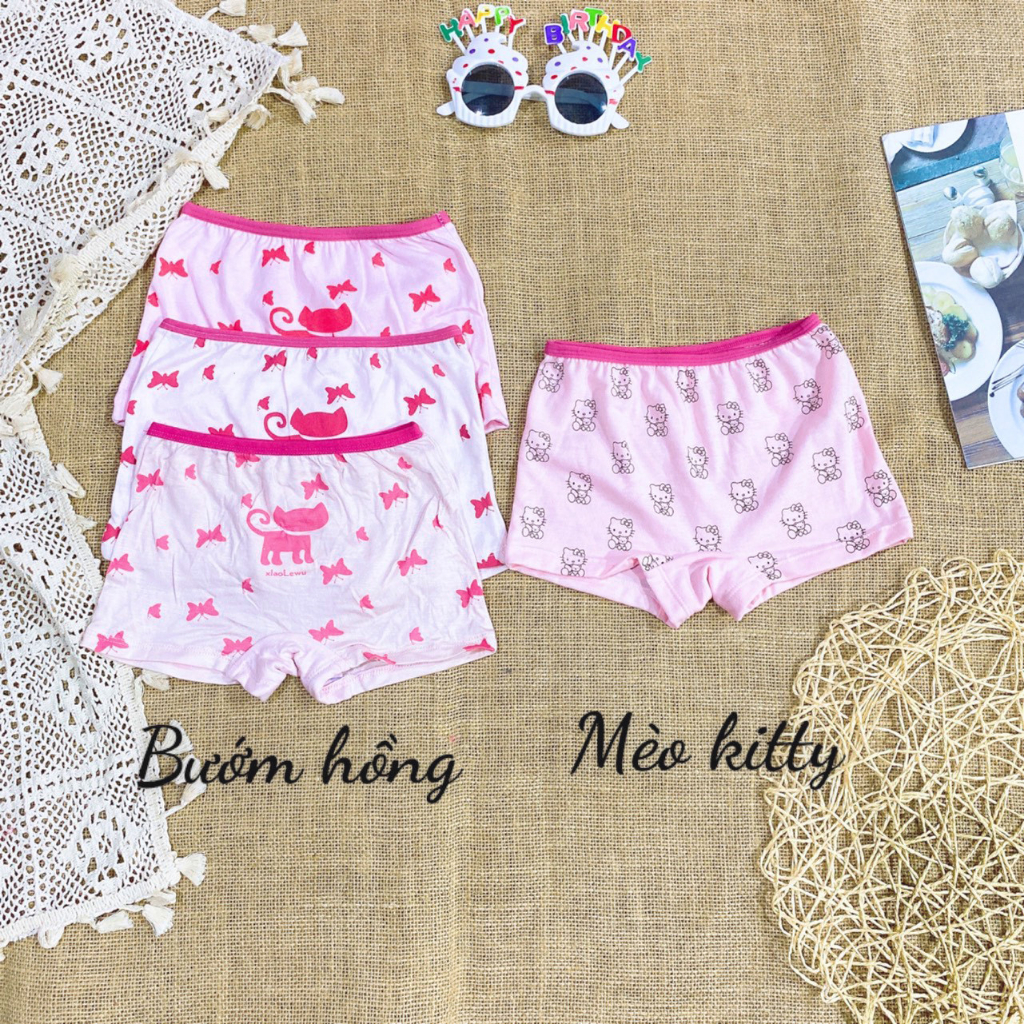 Quần chip bé gái - Quần lót bé gái xinh xắn QATE265 TB137