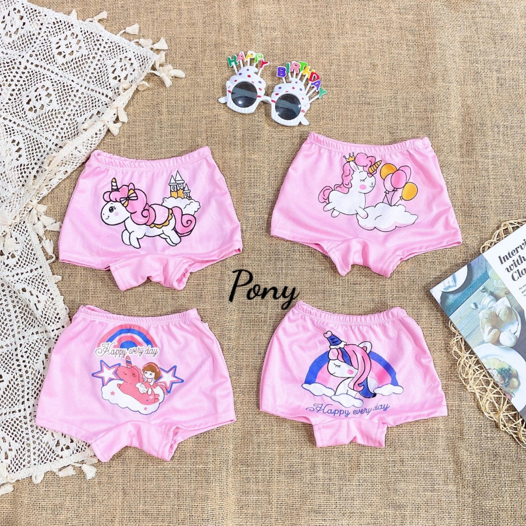 Quần chip bé gái - Quần lót bé gái xinh xắn QATE265 TB137