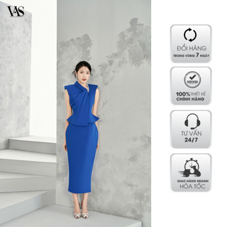 Set vest nữ VANANHSCARLET chân bút chì S014S23