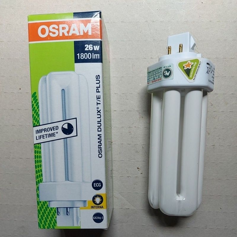 BÓNG ĐÈN COMPACT Osram DULUX T/E 26W/827