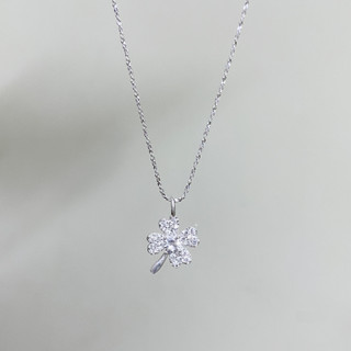Dây chuyền nữ day cỏ 4 lá chuẩn bạc ta