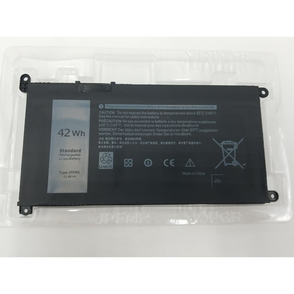 Pin laptop Dell Vostro 14 3480 5468 5471 ZIN Inspiron 15 3580 5568 5565 P62F P62F001 P75G P75G001d