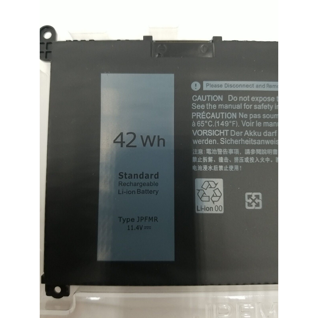 Pin laptop Dell Vostro 14 3480 5468 5471 ZIN Inspiron 15 3580 5568 5565 P62F P62F001 P75G P75G001d