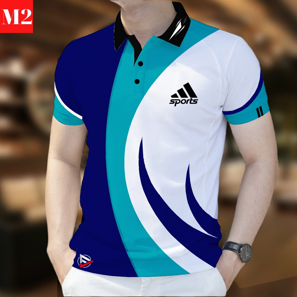 Mẫu 18, Áo PoLo Họa Tiết Hoa Văn Tay Ngắn In Hình Phong Cách Mỹ , Chất Liệu Vải Mát , Thời Trang Mùa Hè Dành Cho Nam