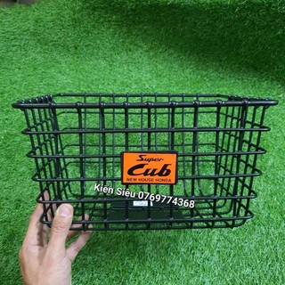 Rổ xe mẫu supercub cho xe cub, xe dream - hàng đẹp chắc chắn