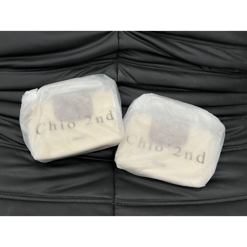 🔥Túi xách đeo chéo nữ CHIO 2ND CROSSBAG chất vải chống thấm dày dặn màu kem phối nâu size 19 cm