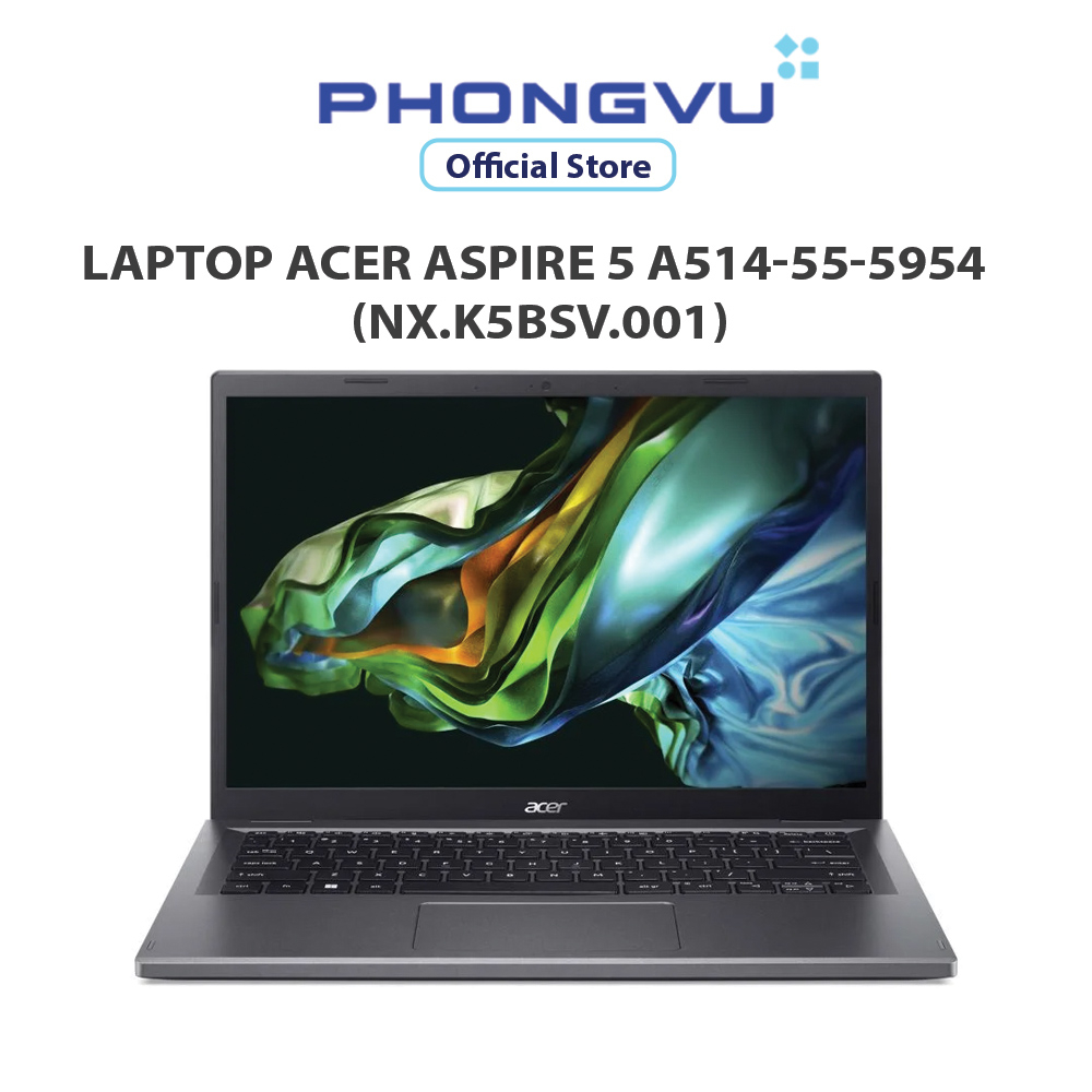 Máy tính xách tay/ Laptop Acer Aspire 5 A514-55-5954    - Bảo hành 12 tháng