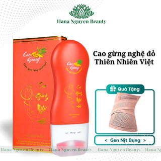 Cao gừng nghệ đỏ đánh tan mỡ thừa thiên nhiên việt dạng thanh lăn tiện lợi - KHÔNG KÈM HỘP SP