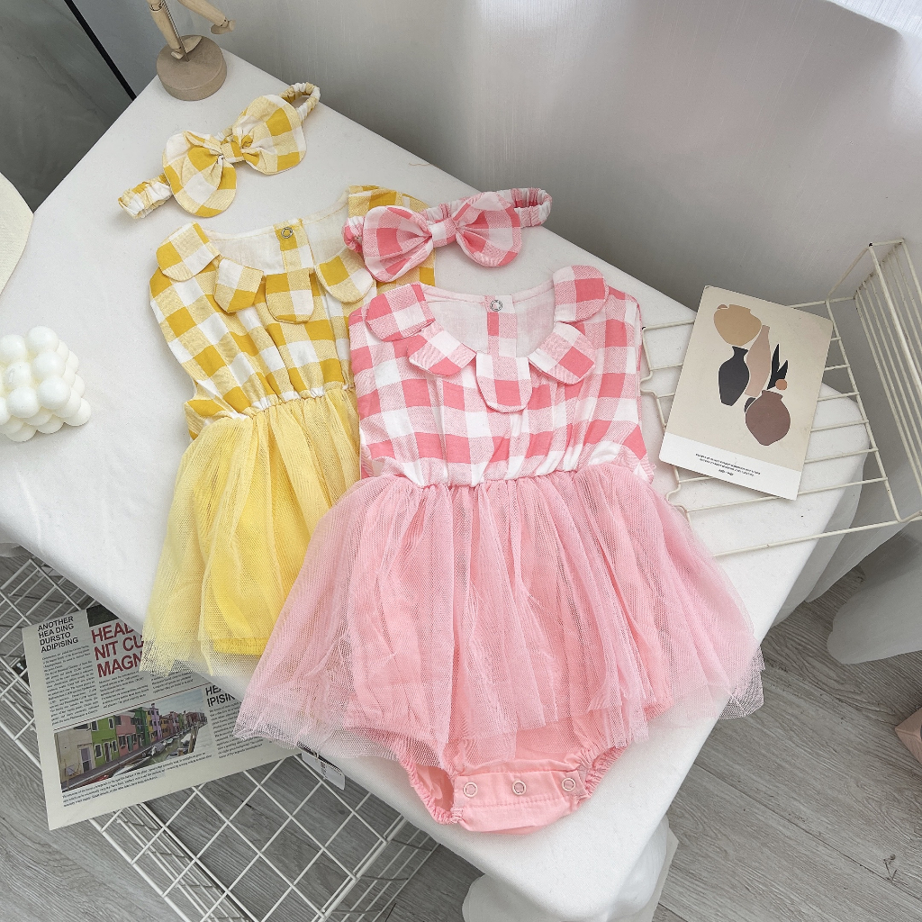 Body Chip Cho Bé Gái Sát Nách Cổ Viền Hoa Chất Cotton Mềm Mát Mùa Hè Hàng Quảng Châu Cao Cấp - Mã 812