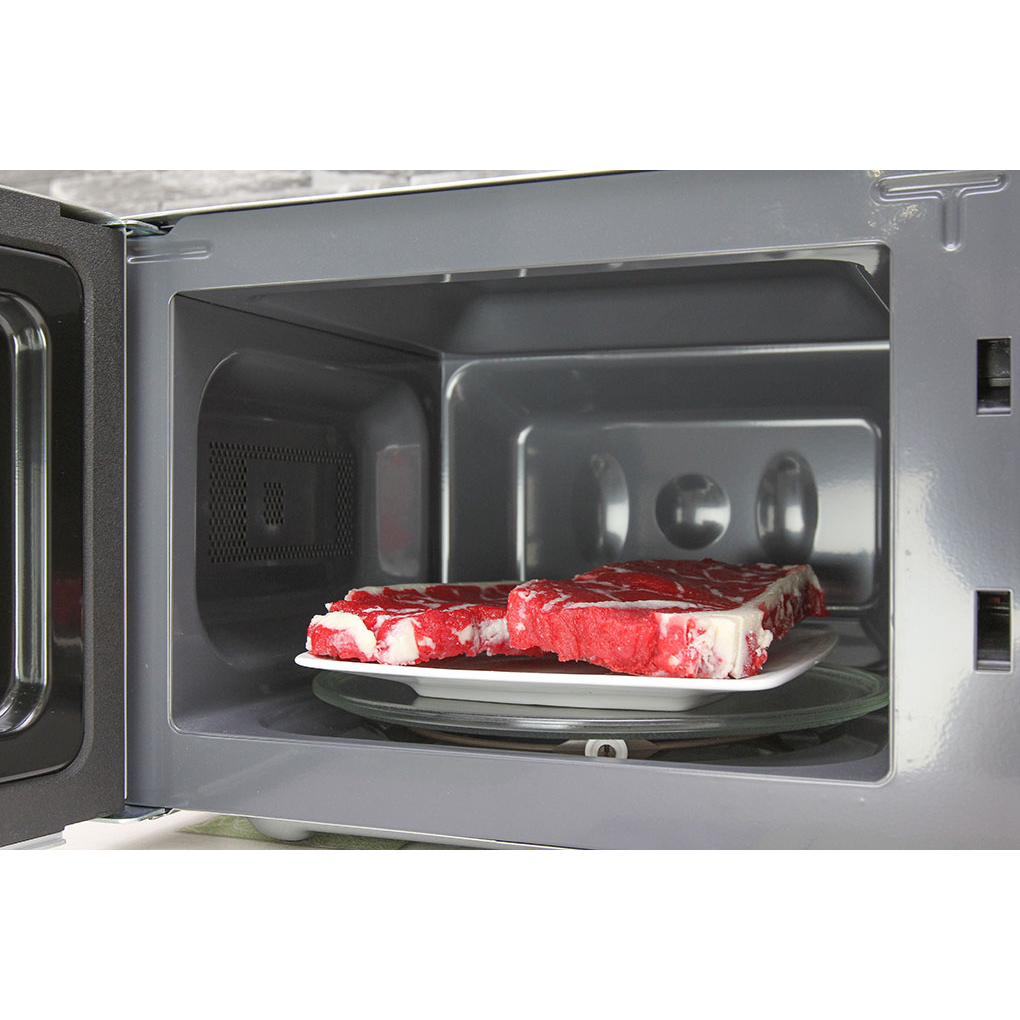 Lò vi sóng Sharp R-203VN-M 20 lít, không nướng, mặt gương siêu đẹp, chính hãng, bảo hành 12 tháng