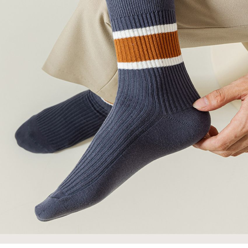 Vớ tất nam cổ cao co giãn 4 chiều sang trọng lịch sự ,tất cổ cao cho nam dễ sử dụng TN,05