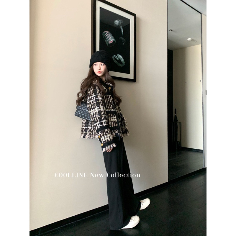 Áo Dạ Dáng Dài Teewd Tua Rua Hàng Quảng Châu Loại 1❤️( order 7-15 ngày