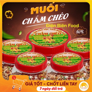 Combo 5 lọ chẩm chéo tây bắc khô 250g, chẩm chéo điện biên, muối chẩm chéo chấm gà, chấm hải sản siêu ngon.