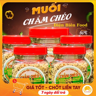 Combo 5 lọ chẩm chéo tây bắc khô 150g, chẩm chéo điện biên, muối chẩm chéo chấm gà, chấm hải sản siêu ngon.