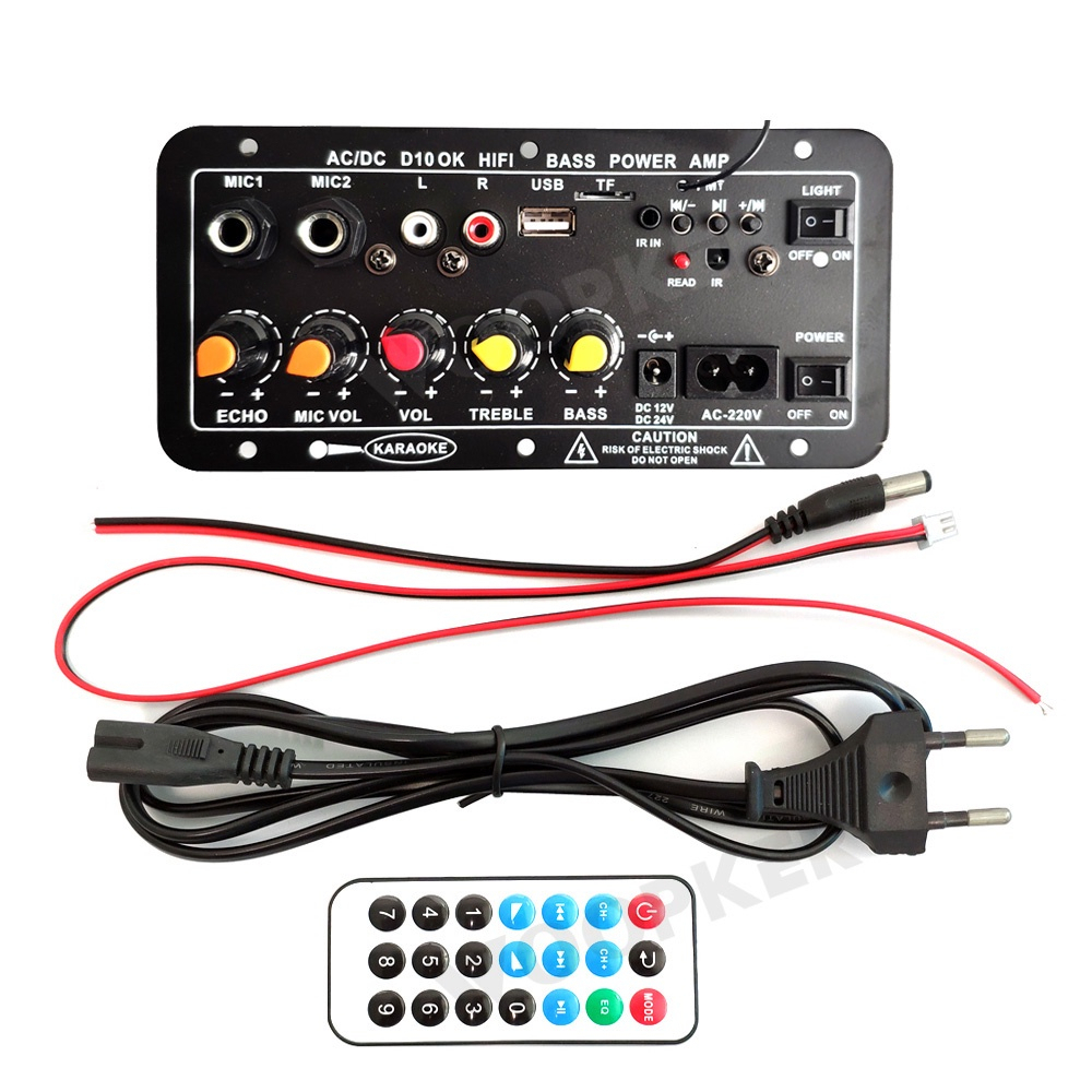 Bảng Mạch Khuếch Đại xe hơi Âm Thanh Bluetooth Bộ Stereo Hifi Subwoofer,Điện Kỹ Thuật Số AC 220V 12V 24V Loa siêu trầm