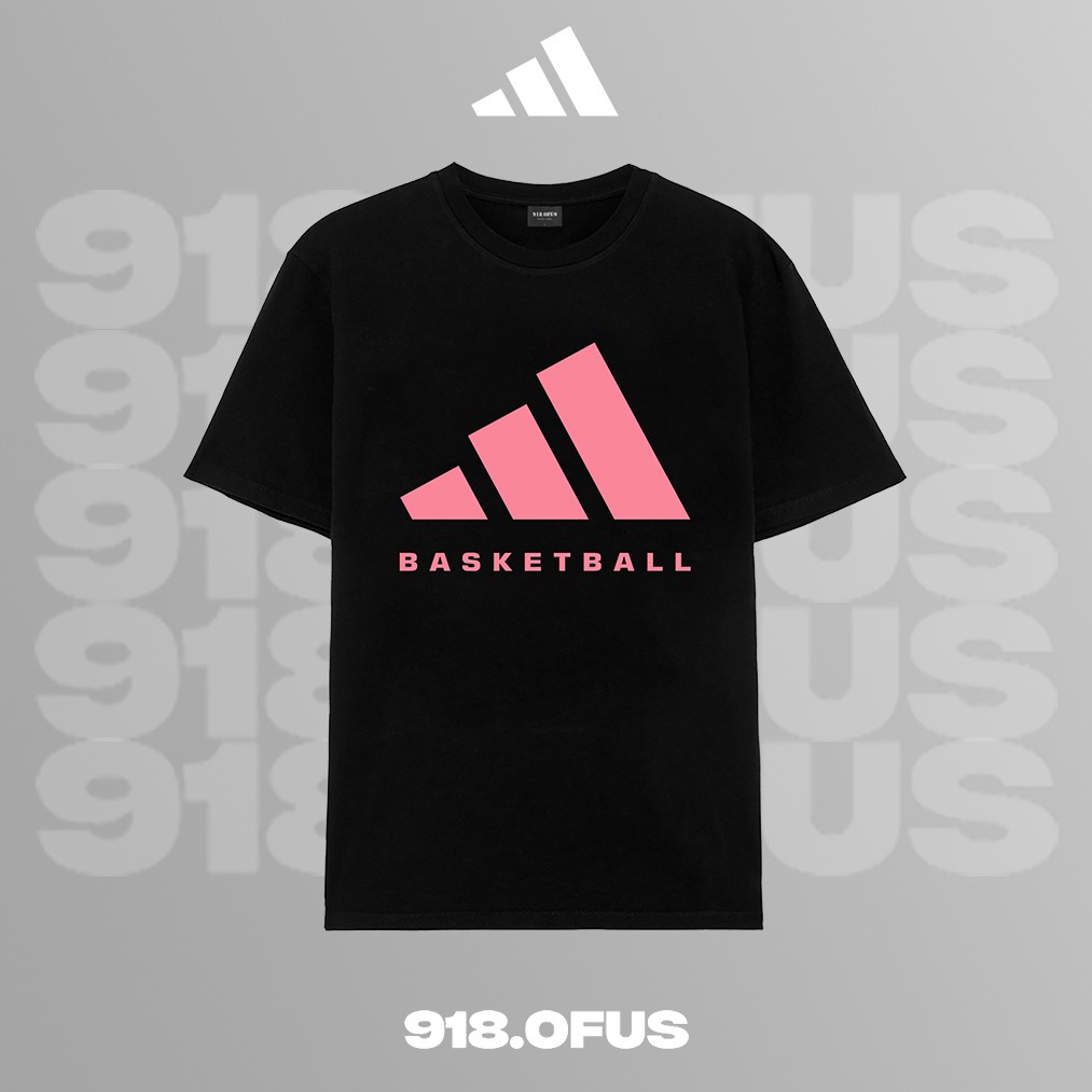 Áo phông Adidas Basketball unisex rộng chất áo thun cotton nam nữ 918 Ofus