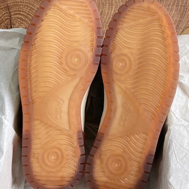 Giày Sneaker Asic Court Trail Cream Kem Đế Nâu Da Thật Dành Cho Nam Nữ