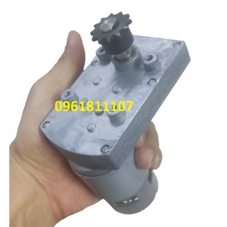 [Nhông kim loại] Motor giảm tốc 775 12V 50 vòng, động cơ giảm tốc 775 24V, động cơ giảm tốc 775 12V