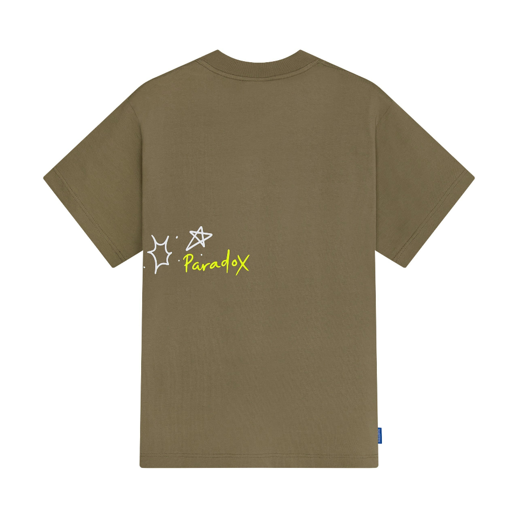 Áo thun form rộng Paradox tay lỡ - Unisex - In hình - STARS AND SEARS - Nhiều màu