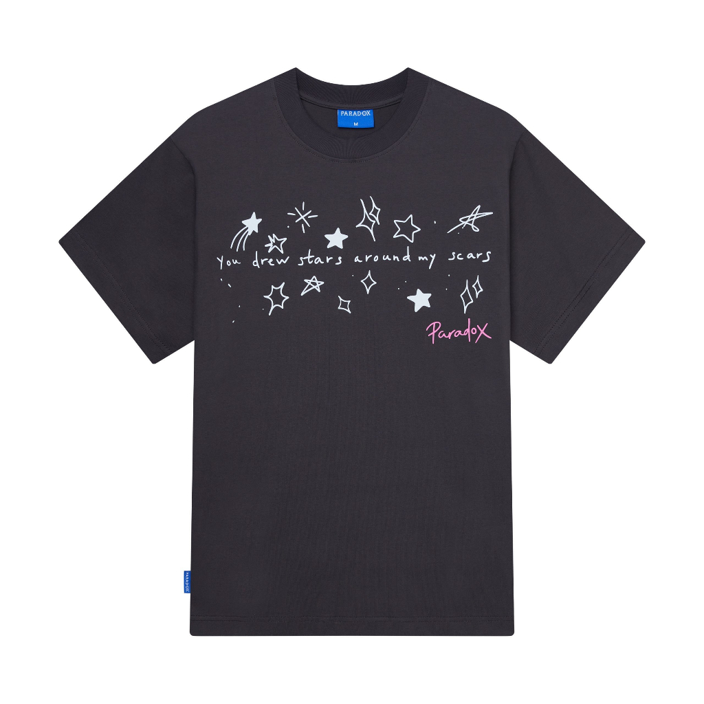 Áo thun form rộng Paradox tay lỡ - Unisex - In hình - STARS AND SEARS - Nhiều màu