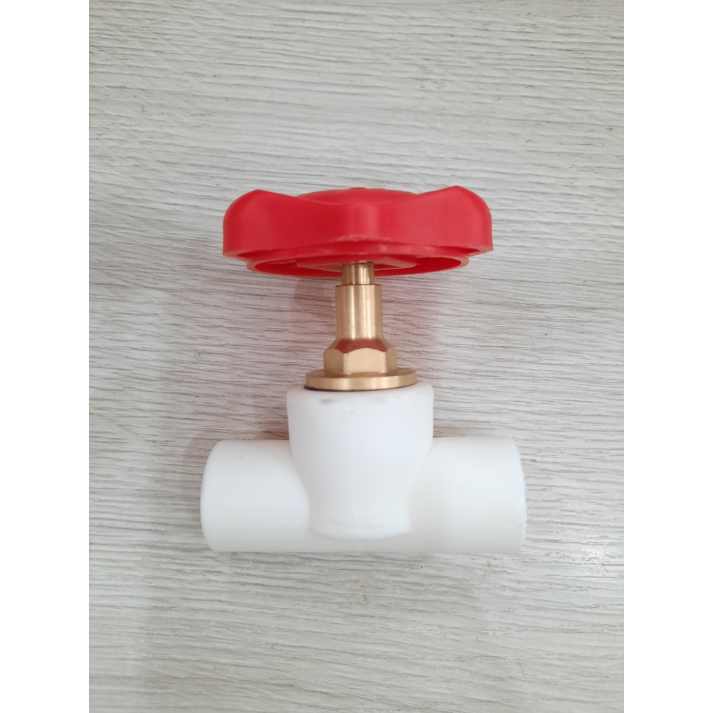 Van ppr màu trắng, van khóa ppr , van nhựa ppr