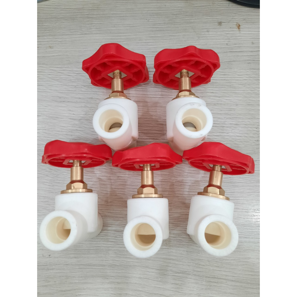 Van ppr màu trắng, van khóa ppr , van nhựa ppr