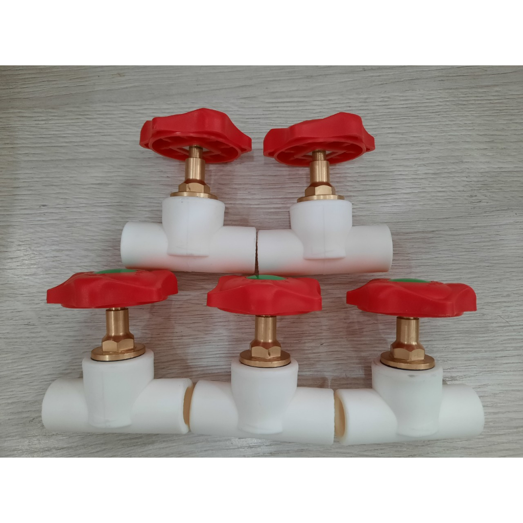 Van ppr màu trắng, van khóa ppr , van nhựa ppr