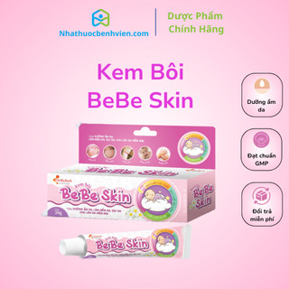 N-Biotech - Kem BeBe Skin 25g dưỡng ẩm da, làm dịu da khi bị viêm da, rôm sảy, mụn nhọt, nổi mề đay, muỗi đốt
