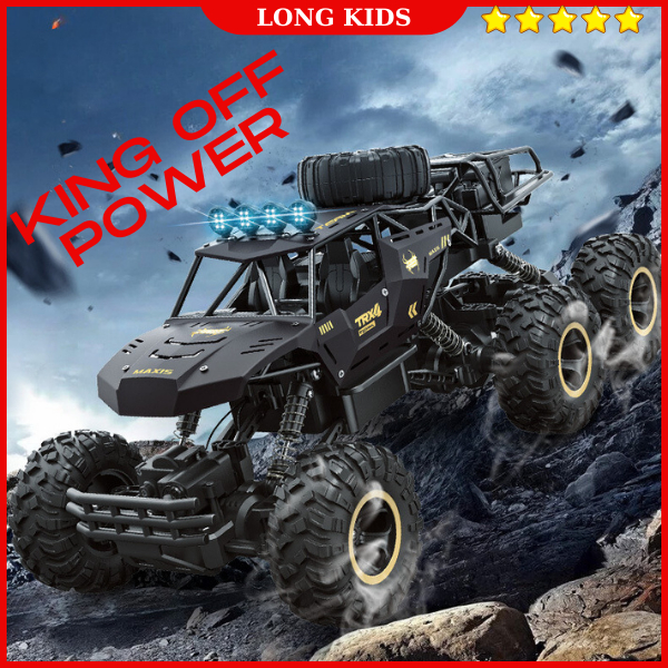 Xe Địa Hinh SIÊU TO 6 Bánh Điều Khiển Từ Xa Chinh Phục Mọi Loại Địa Hình - Đồ Chơi Trẻ Em - Longkids 323