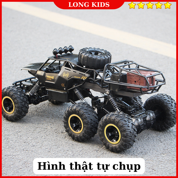 Xe Địa Hinh SIÊU TO 6 Bánh Điều Khiển Từ Xa Chinh Phục Mọi Loại Địa Hình - Đồ Chơi Trẻ Em - Longkids 323