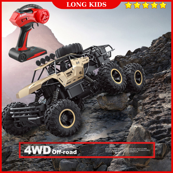 Xe Địa Hinh SIÊU TO 6 Bánh Điều Khiển Từ Xa Chinh Phục Mọi Loại Địa Hình - Đồ Chơi Trẻ Em - Longkids 323