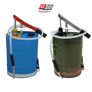 Máy bơm dầu bằng tay, bình bơm dầu cầu dung tích 10L GDC27
