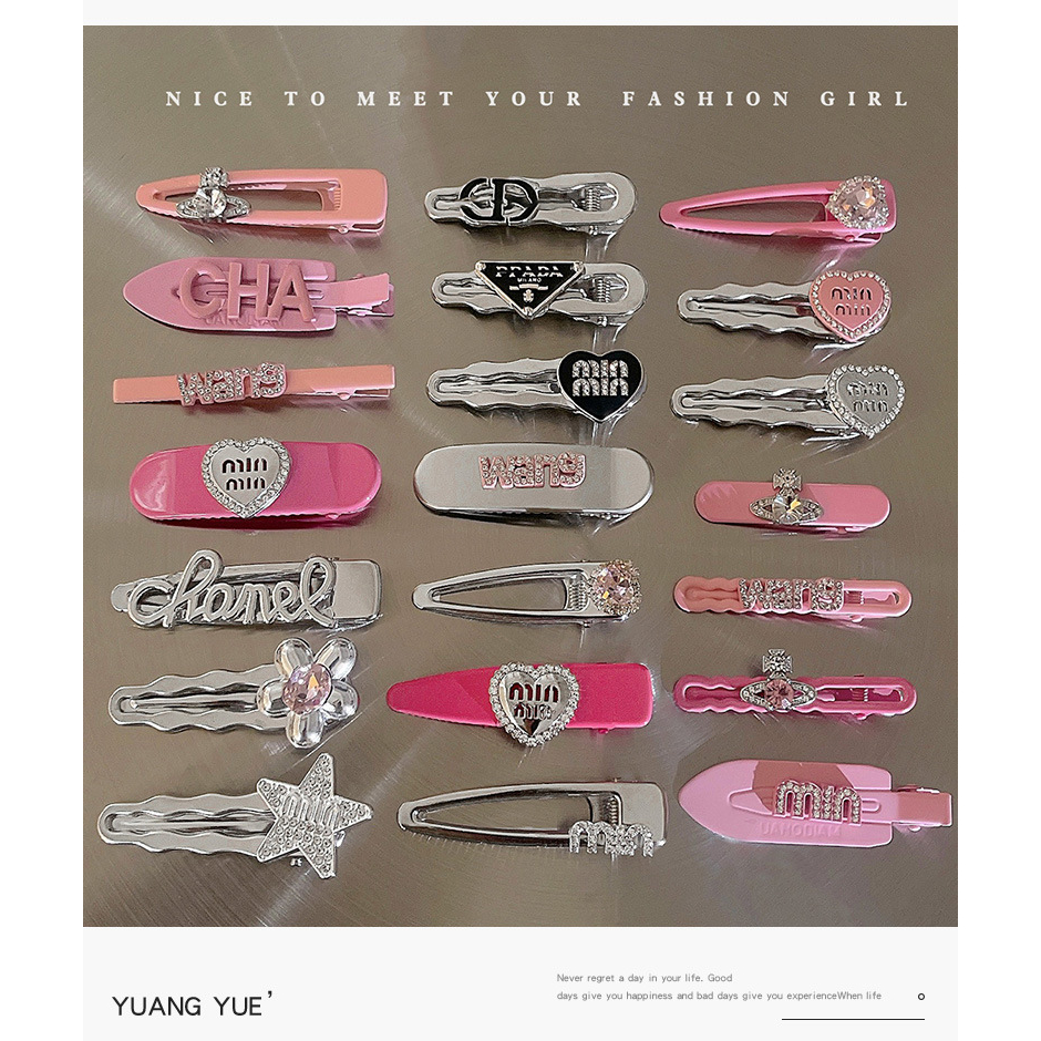 Bộ 7 Kẹp Tóc Hãng LUXURY Cho Bạn Gái
